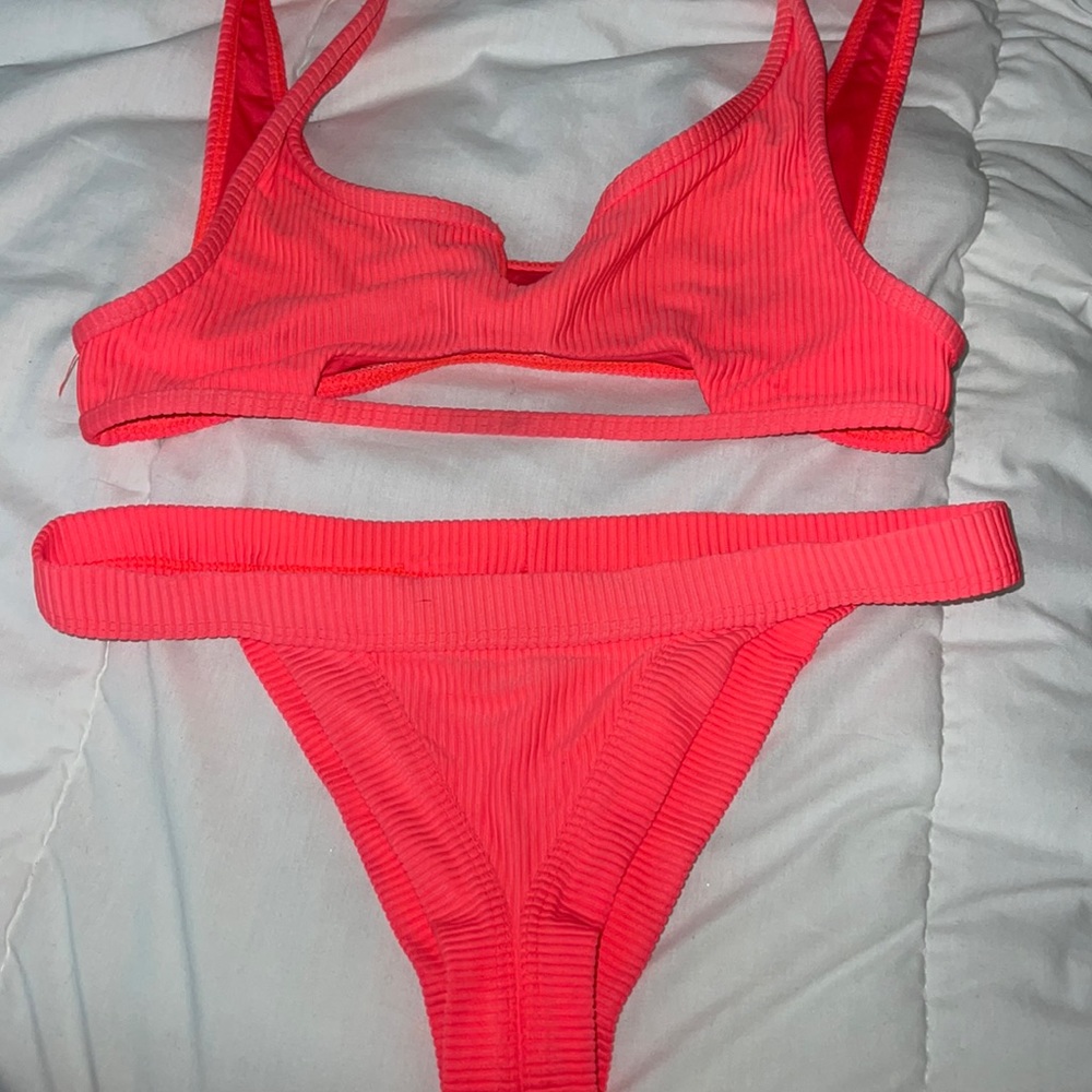 Hot orange Frankie’s bikinis bikini